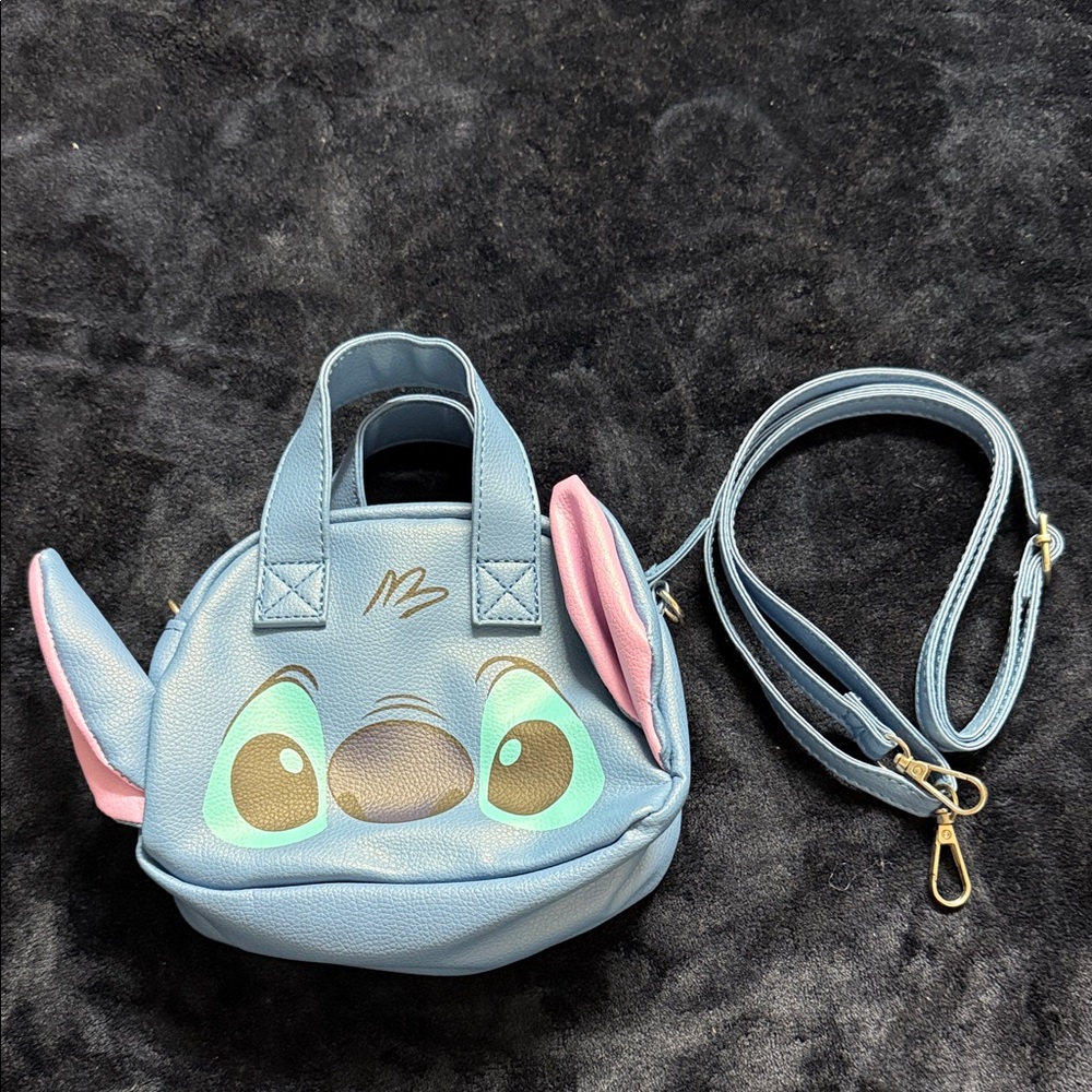 Stitch Blue and Pink Women's Bag